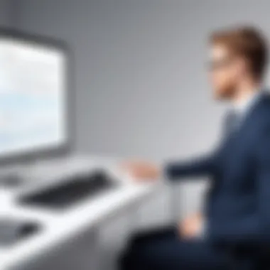 Interview success illustration