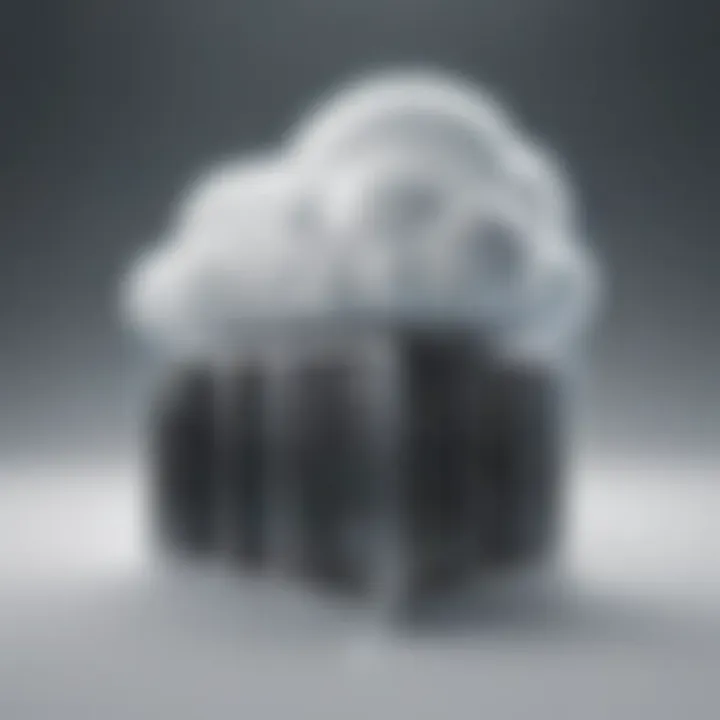 Illustration of Cloud Hosting Technology