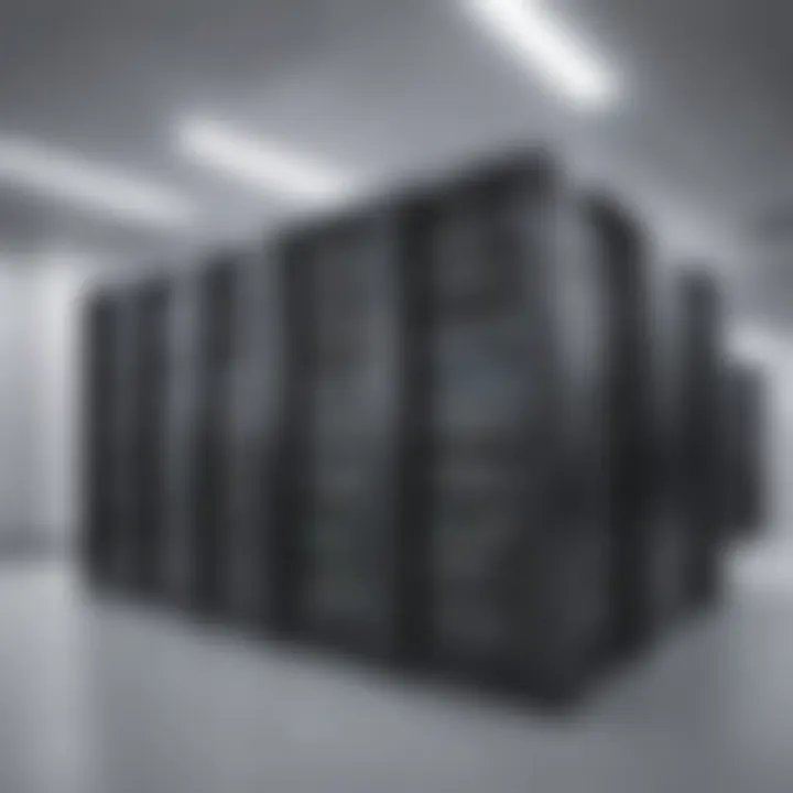 Illustration of Server Room Configuration