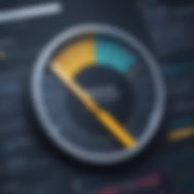 Graph illustrating JavaScript performance metrics