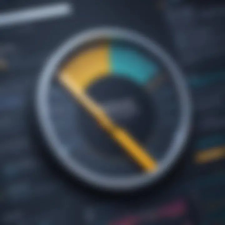 Graph illustrating JavaScript performance metrics