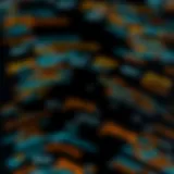 An abstract illustration representing JavaScript code snippets