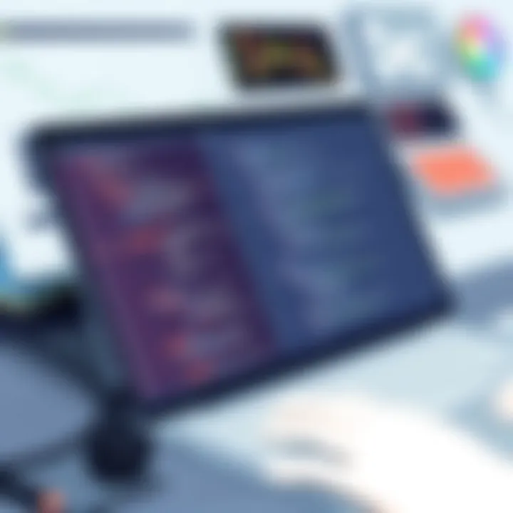 Visual representation of fundamental programming concepts in JavaScript