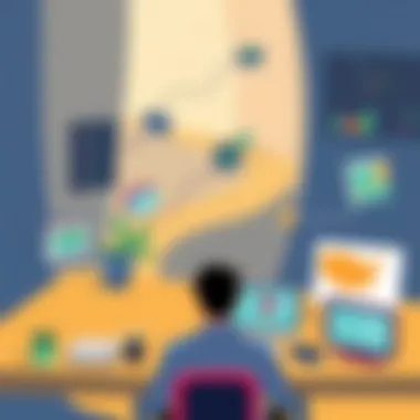 A creative depiction of a beginner's journey in learning JavaScript