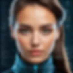 A detailed visualization of languages detected in various images