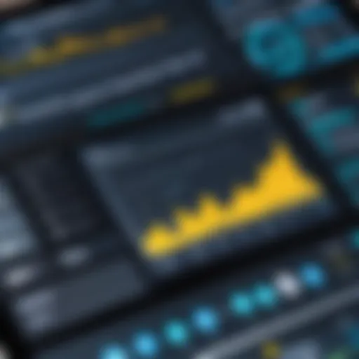 Dynamic dashboard showcasing Power BI integration with WordPress