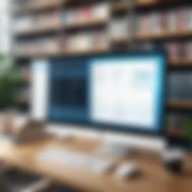 User Interface Design for Library Management User interface mockup for library management