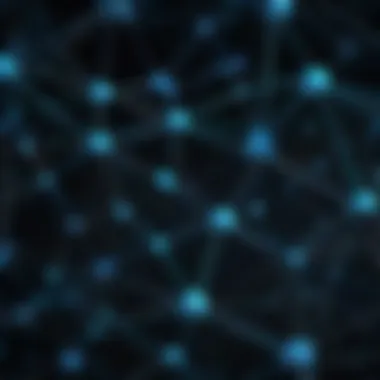 Abstract representation of various network types