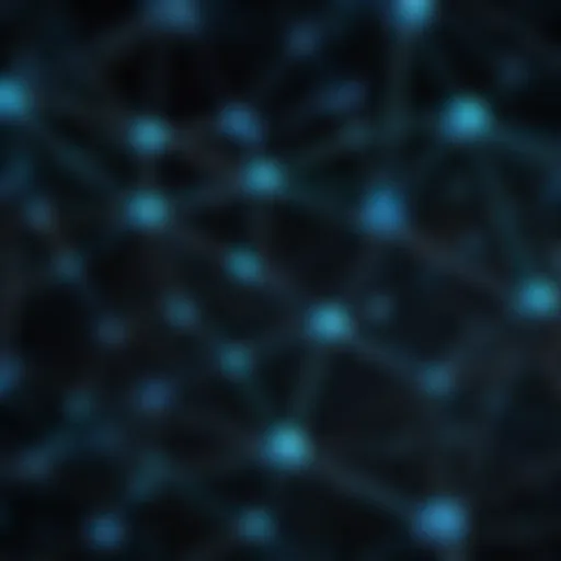 Abstract representation of various network types