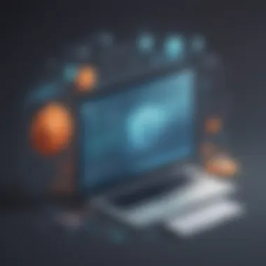 Optimizing Software Version Control Illustration depicting software version control