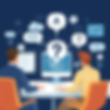 Common Behavioral Interview Questions Visual representation of common behavioral interview questions