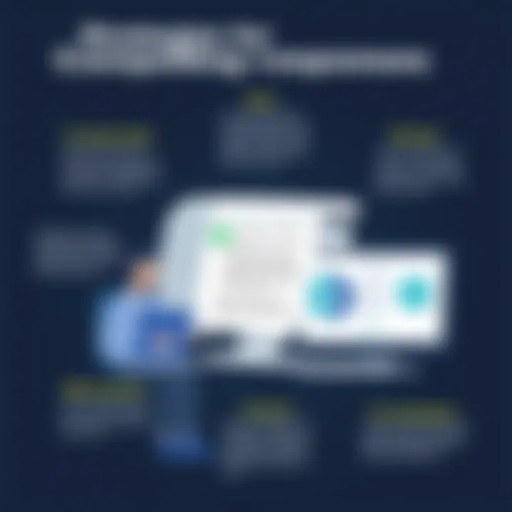 Graphic showcasing effective strategies for interview responses