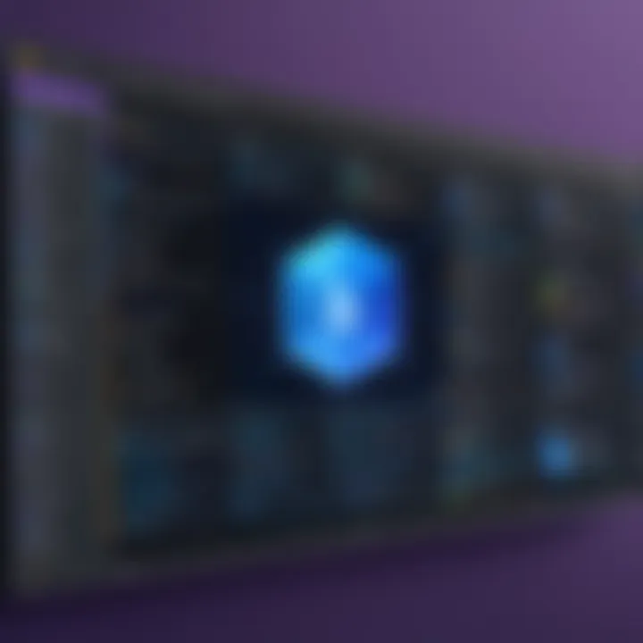 Diagram showing collaboration features in Visual Studio Code