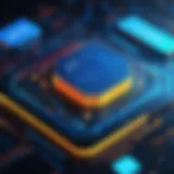 Abstract representation of advanced strategies for Firebase performance monitoring on Android