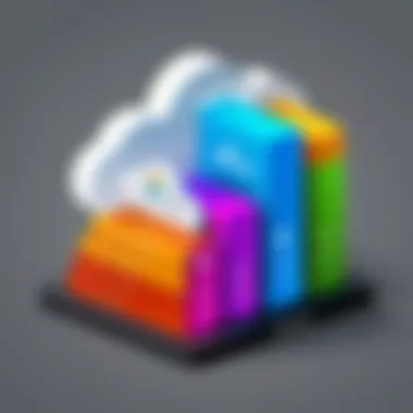 Microsoft Cloud Storage Pricing Tiers Visual representation of Microsoft cloud storage pricing tiers