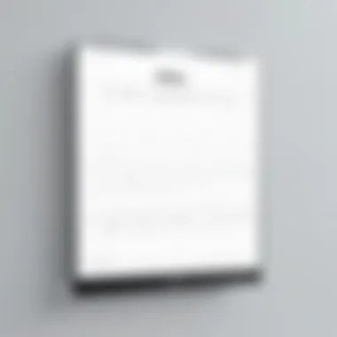 Sleek Calendar Display Minimalist Calendar Layout