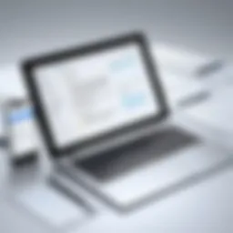 Digital note-taking tools showcasing various interfaces and functionalities.