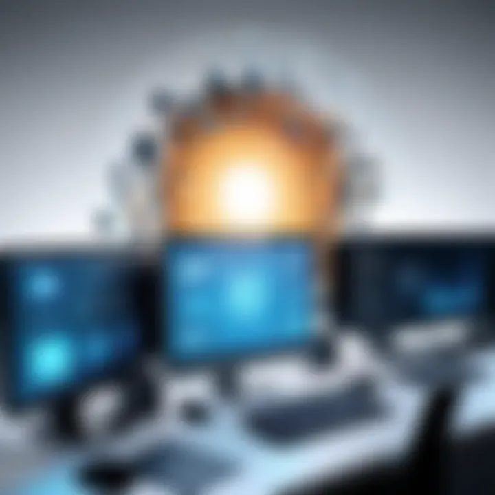 Conceptual image symbolizing opportunities in computer science
