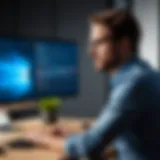 An individual analyzing Microsoft interview questions