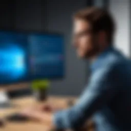 An individual analyzing Microsoft interview questions