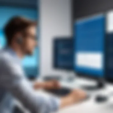 Mastering Technical Question Responses A candidate practicing responses to technical questions