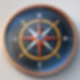 A compass symbolizing direction and guidance in career choices