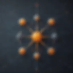 Illustration showing neural network architecture