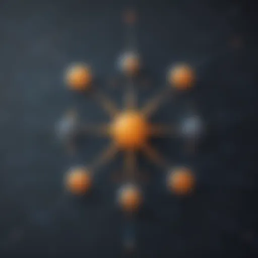 Illustration showing neural network architecture