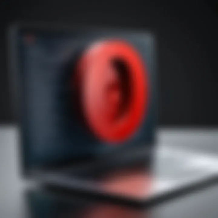 An illustration of Opera's security features, highlighting its privacy tools and VPN usage.