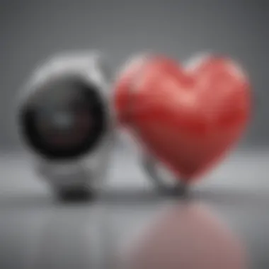 Physiological Variances: Pulse vs. Heart Rate Illustration demonstrating physiological differences between pulse and heart rate