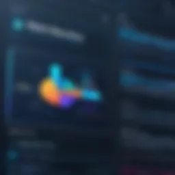 Conceptual visualization of statistics in machine learning