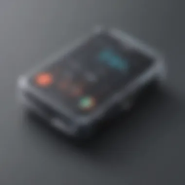 Pulse Measurement Device Illustration depicting pulse measurement device