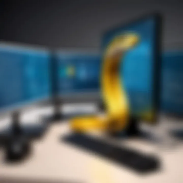 Educational setting utilizing Python simulators for interactive learning