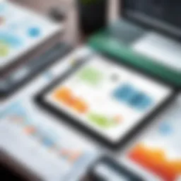 Visual representation of Qlik BI tool features