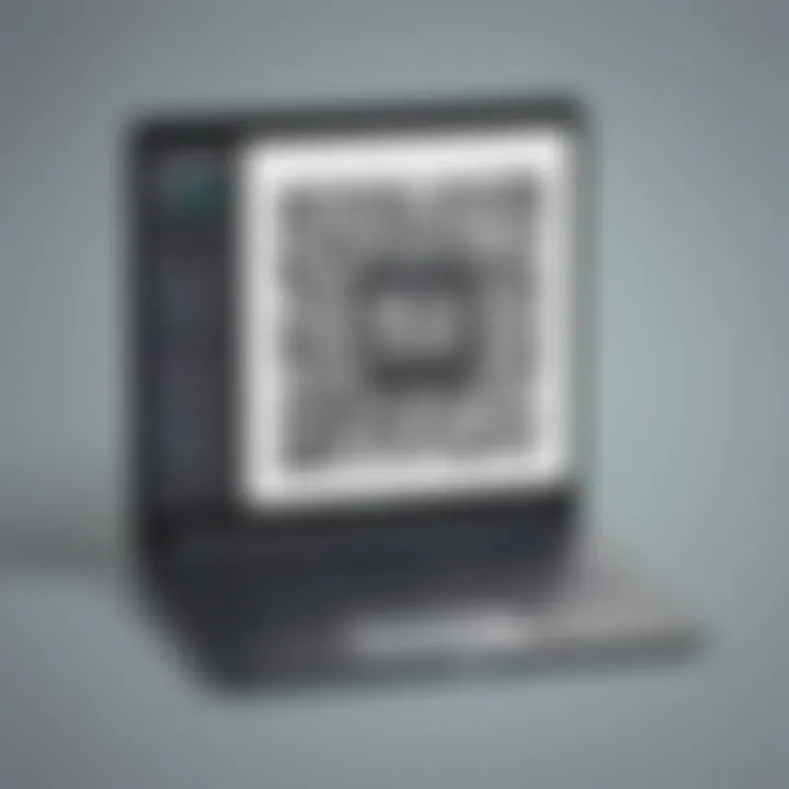 WhatsApp web QR code scanning process