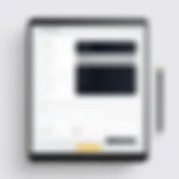 Modern registration form design showcasing input fields and buttons