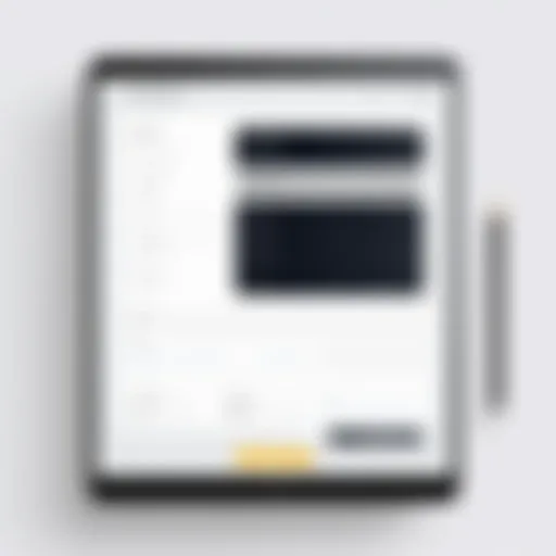 Modern registration form design showcasing input fields and buttons