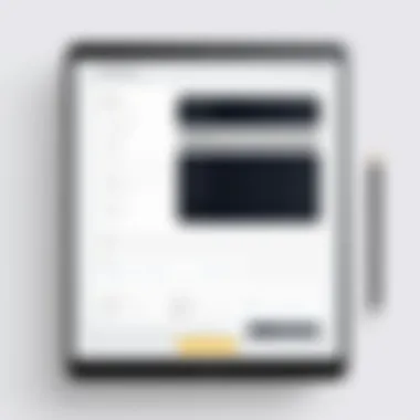 Sophisticated User Registration Form Modern registration form design showcasing input fields and buttons