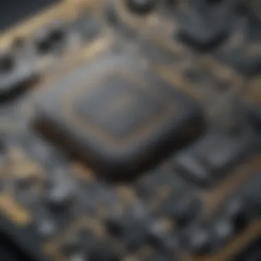 Intricate Circuitry Inside a SIM Card Intricate Circuitry Inside a SIM Card