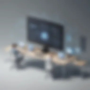 Automated Testing in DevOps Environment Illustration demonstrating automated testing in DevOps