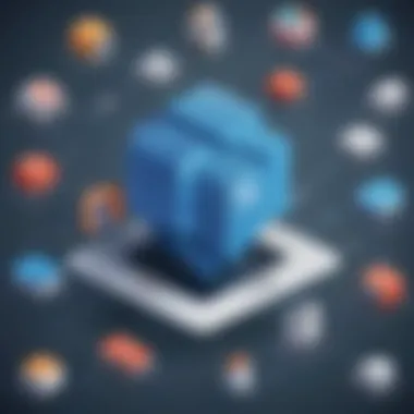 Effortless File Sharing Illustration highlighting the seamless file sharing capabilities of Dropbox