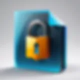 Secure document icon