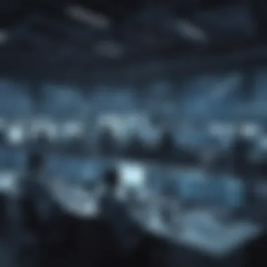 Incident Response in Security Operation Center Security team responding to a cyber attack