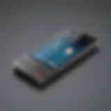Sleek and minimalistic design of a basic CDMA phone