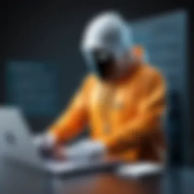 Preventing SQL Injection Conceptual graphic of SQL injection prevention