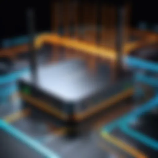 Router optimizing internet connections