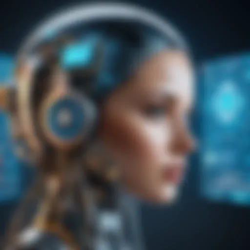 A visual representation of ethical dilemmas in artificial intelligence.