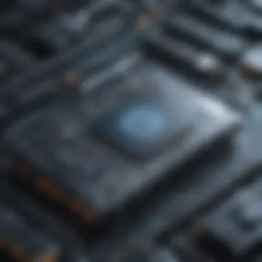 Technological Discovery Abstract depiction of technological exploration