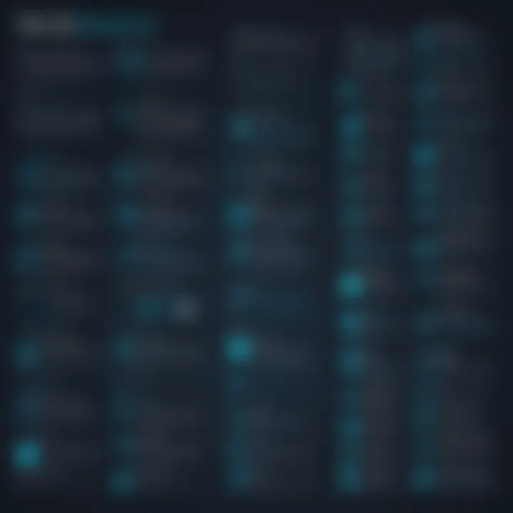 Infographic illustrating applications of text extraction in different industries