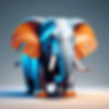 PostgreSQL Unique Characteristics Visual representation of PostgreSQL's unique characteristics